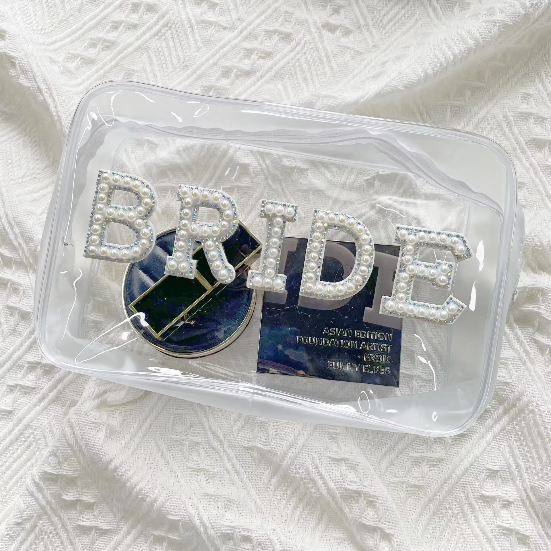 Sac de maquillage de mariée