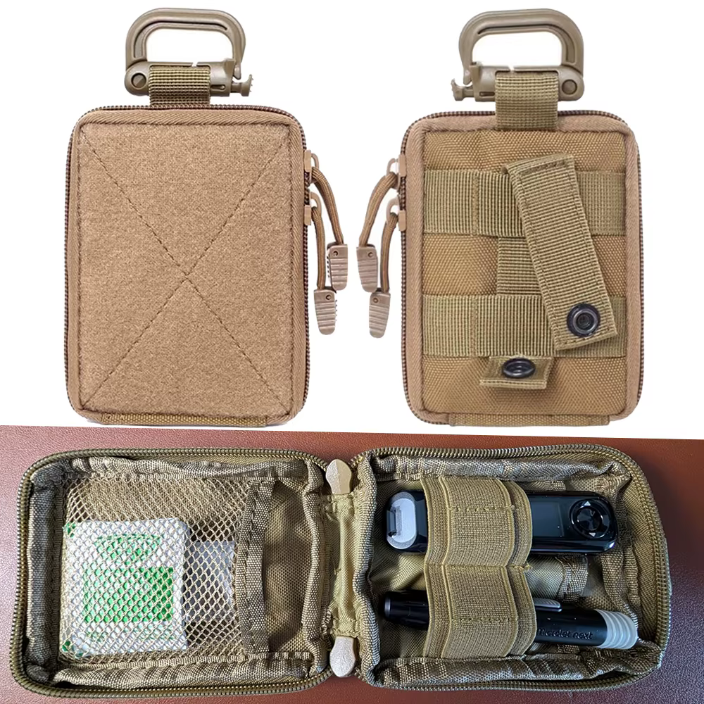 Pochette tactique EDC, pochette de rangement médicale
