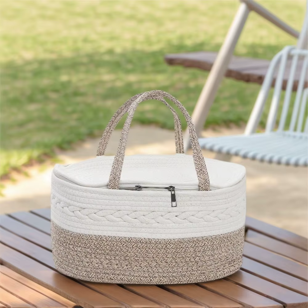 Sac à main momie en corde de fil de coton