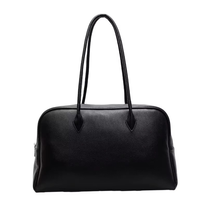 Sac fourre-tout rétro style universitaire grande capacité pour femme