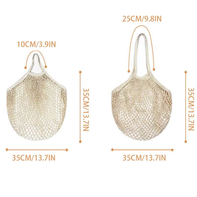 Sac de courses pliable en coton tissé