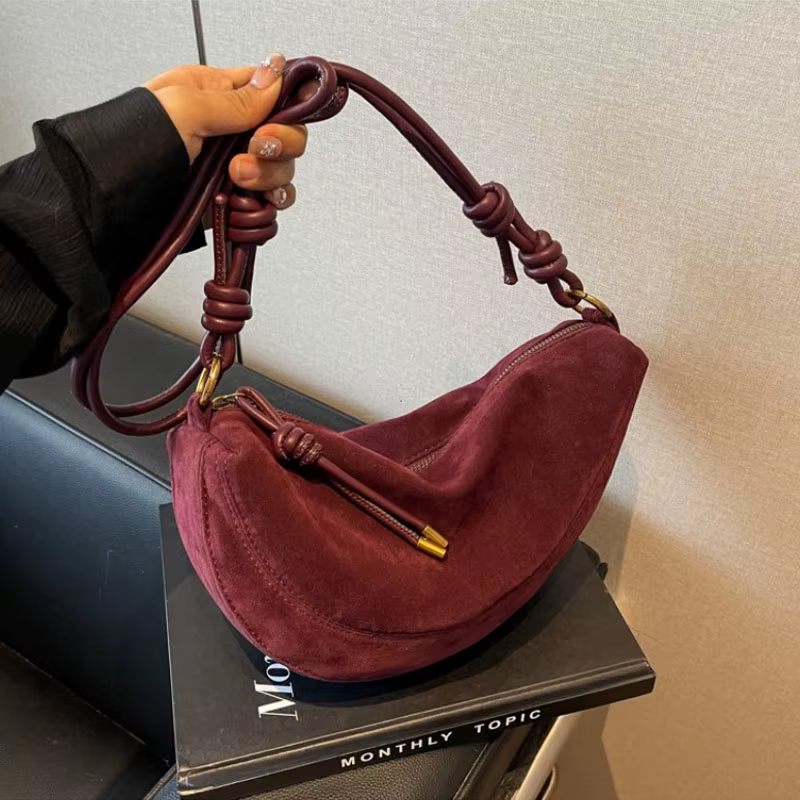 Faux daim Super populaire Niche sac à bandoulière