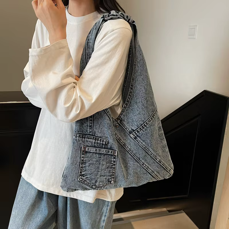Sac en Denim Vintage pour femmes