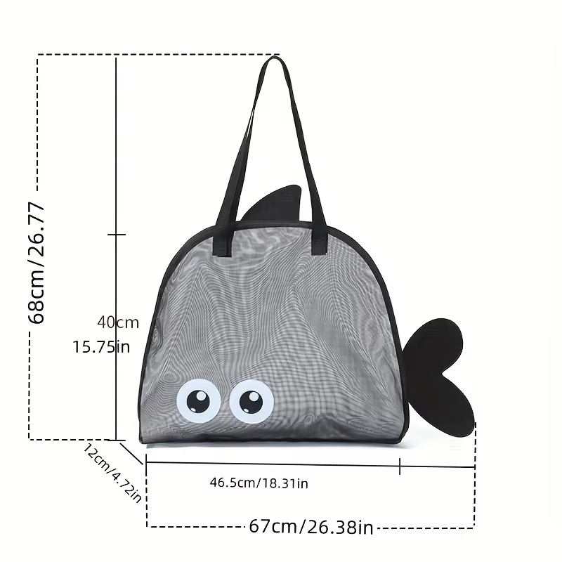 Sac de plage en maille