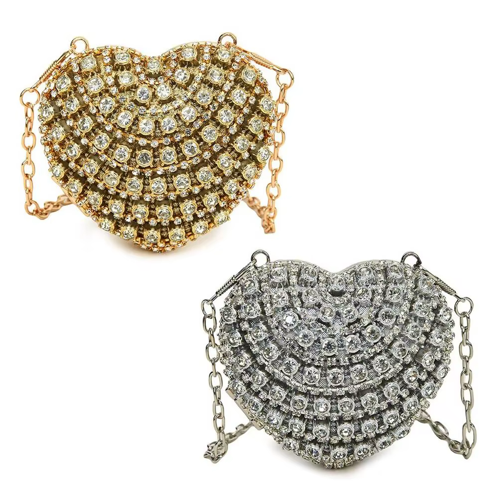 Pochette de Soirée pour Femme en Strass