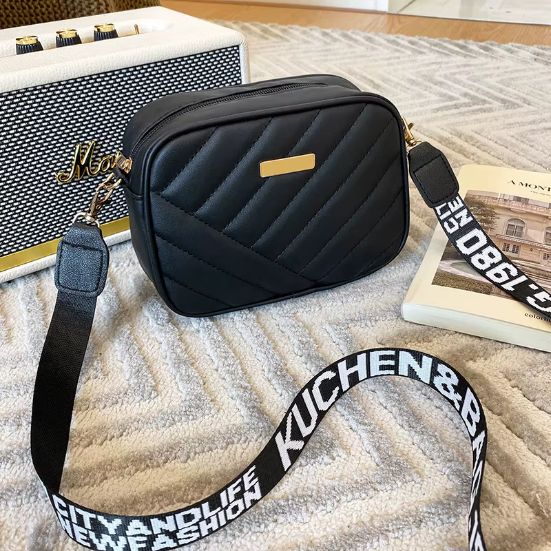 Sac à bandoulière en cuir PU pour femmes