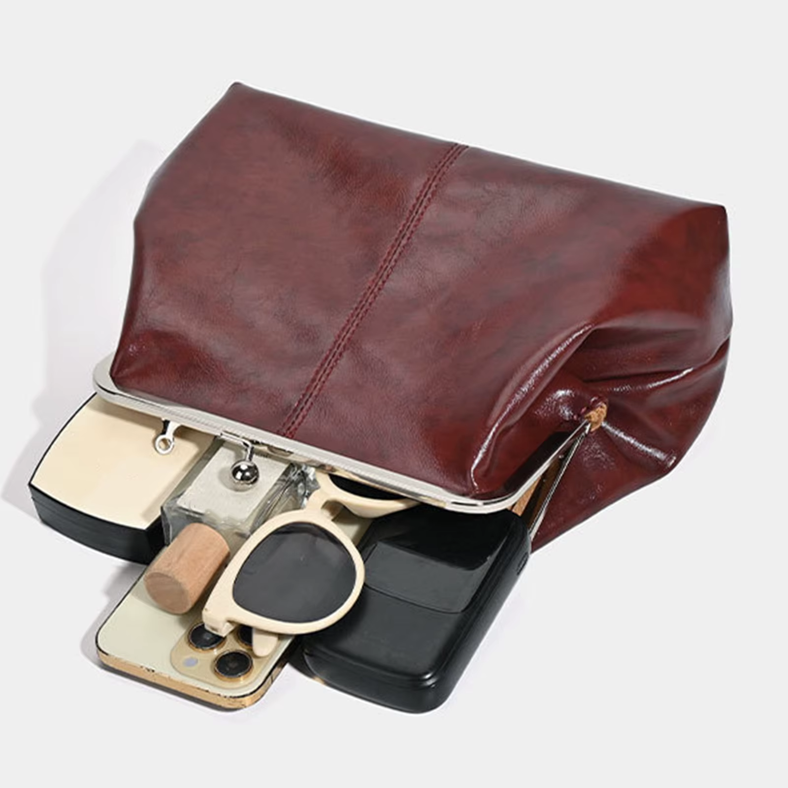 Sac à bandoulière en cuir PU pour femmes et filles