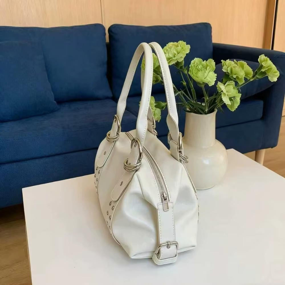 Sac à bandoulière en cuir PU pour femmes