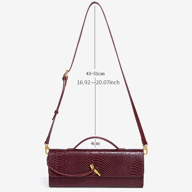 Sac à motif Python pour femmes