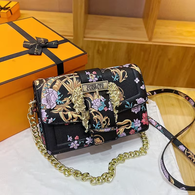 Sac messager pour femme en cuir de chèvre