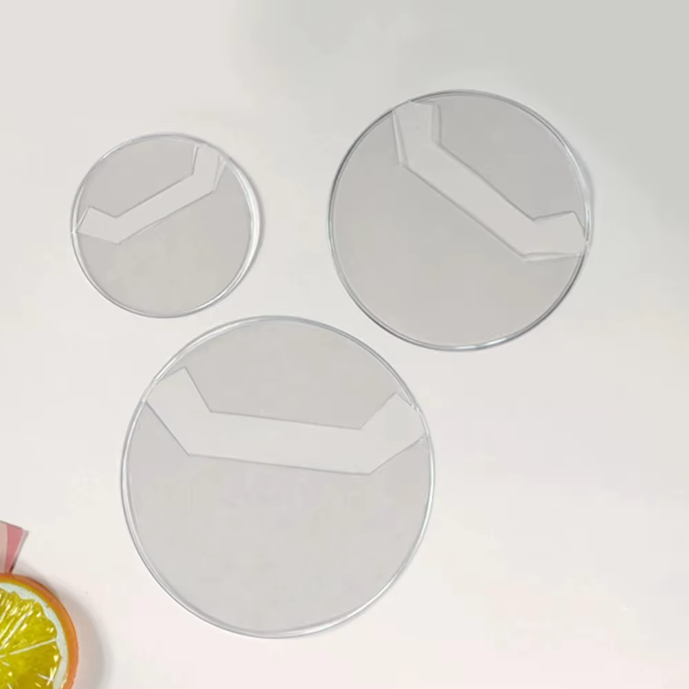 Étui de protection transparent pour badge Anime, sac Ita, étui à épingles, manchon d'affichage, manchon de protection en PVC, étui de rangement, 5 pièces
