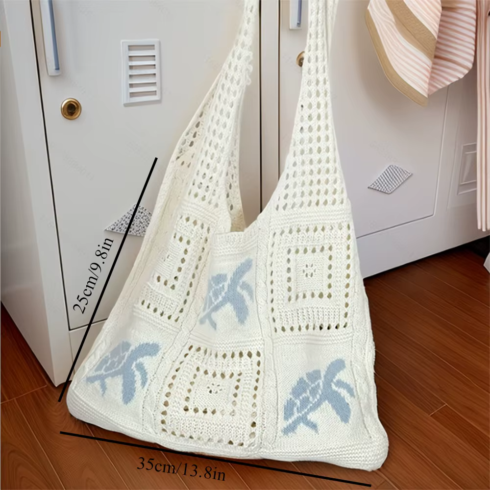 Sac fourre-tout de plage au crochet
