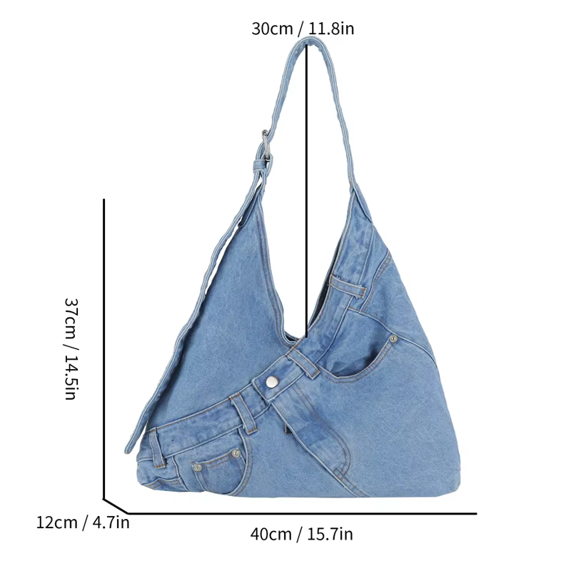 Sac fourre-tout de style vintage pour femmes