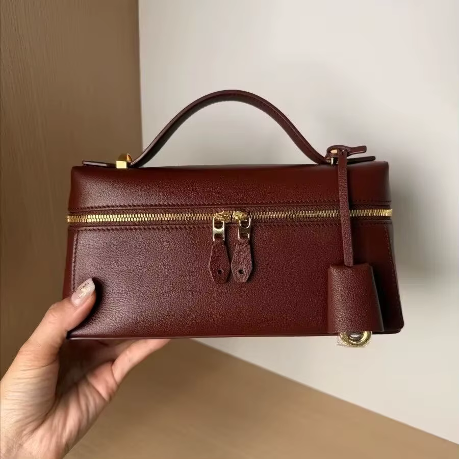 Sac Boston pour femme en cuir souple