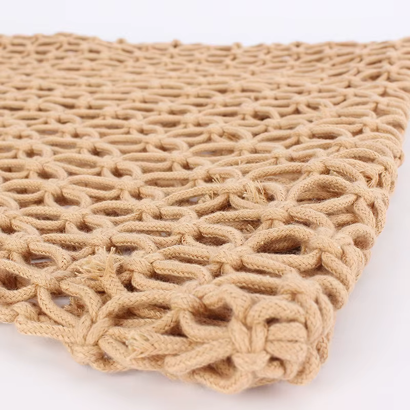 Sacs en crochet tendance pour femmes, sacs de plage d'été, sacs fourre-tout esthétiques en raphia, sacs à main en paille, sacs à bandoulière bohèmes tissés