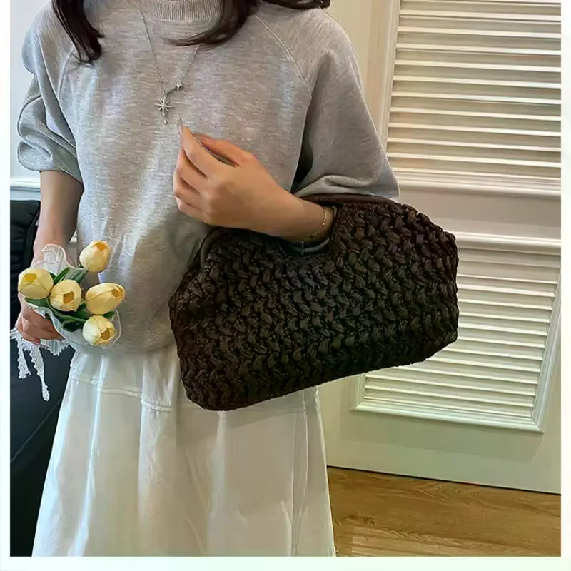 Sac à main tissé élégant pour femmes