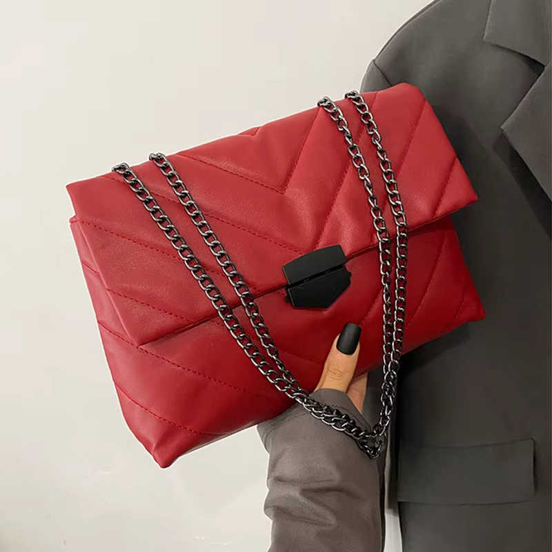 Lingge-Sac à Main à Bandoulière de Grande Capacité pour Femme