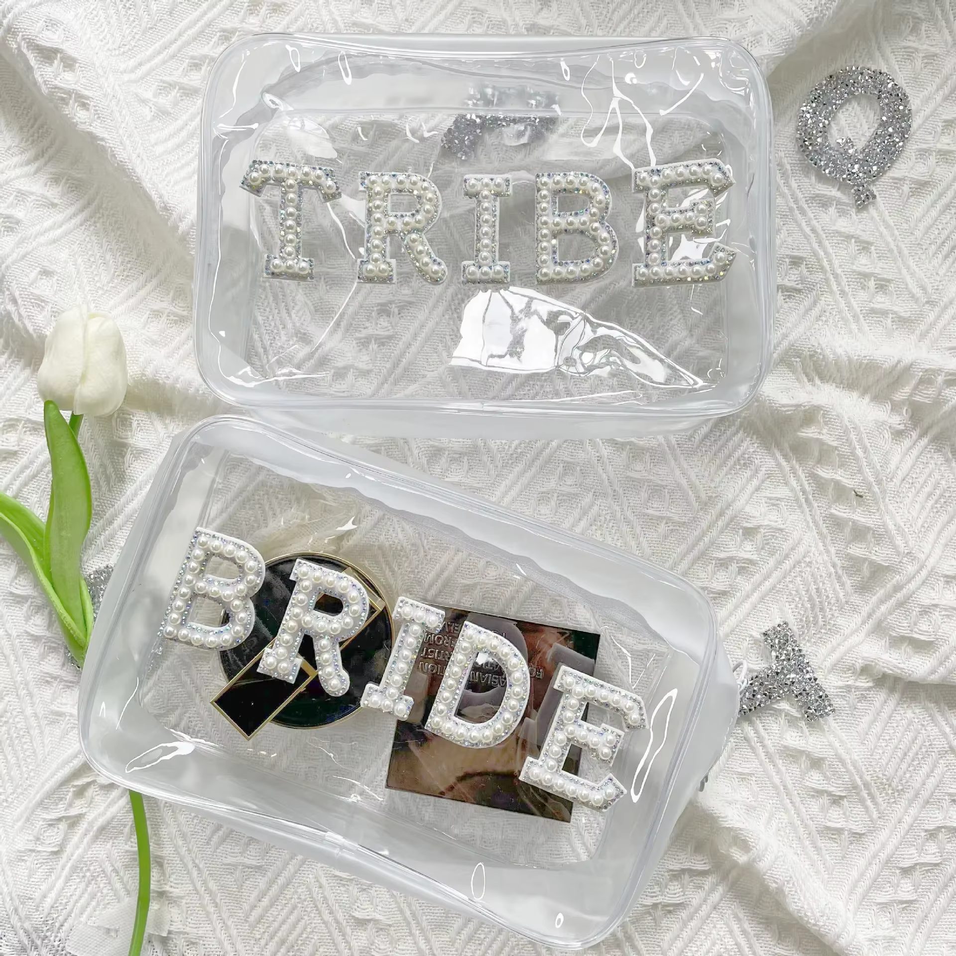 Sac de maquillage de mariée