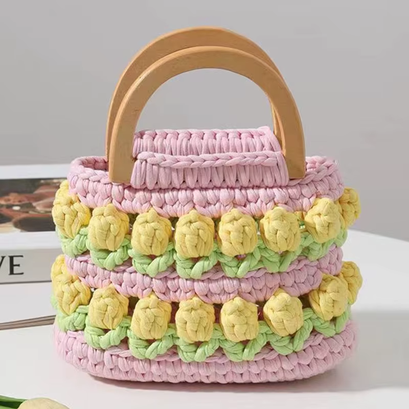 Sacs en bois/plastique en forme