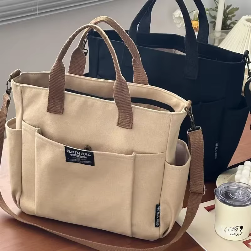 Sac à main en toile pour femmes