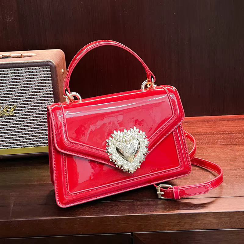 Sac de soirée de mariage rouge pour femmes