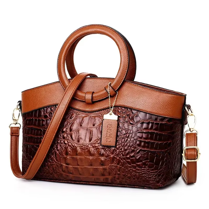Sacs à main de luxe Femmes Sac Designer Crocodile Femme Sac