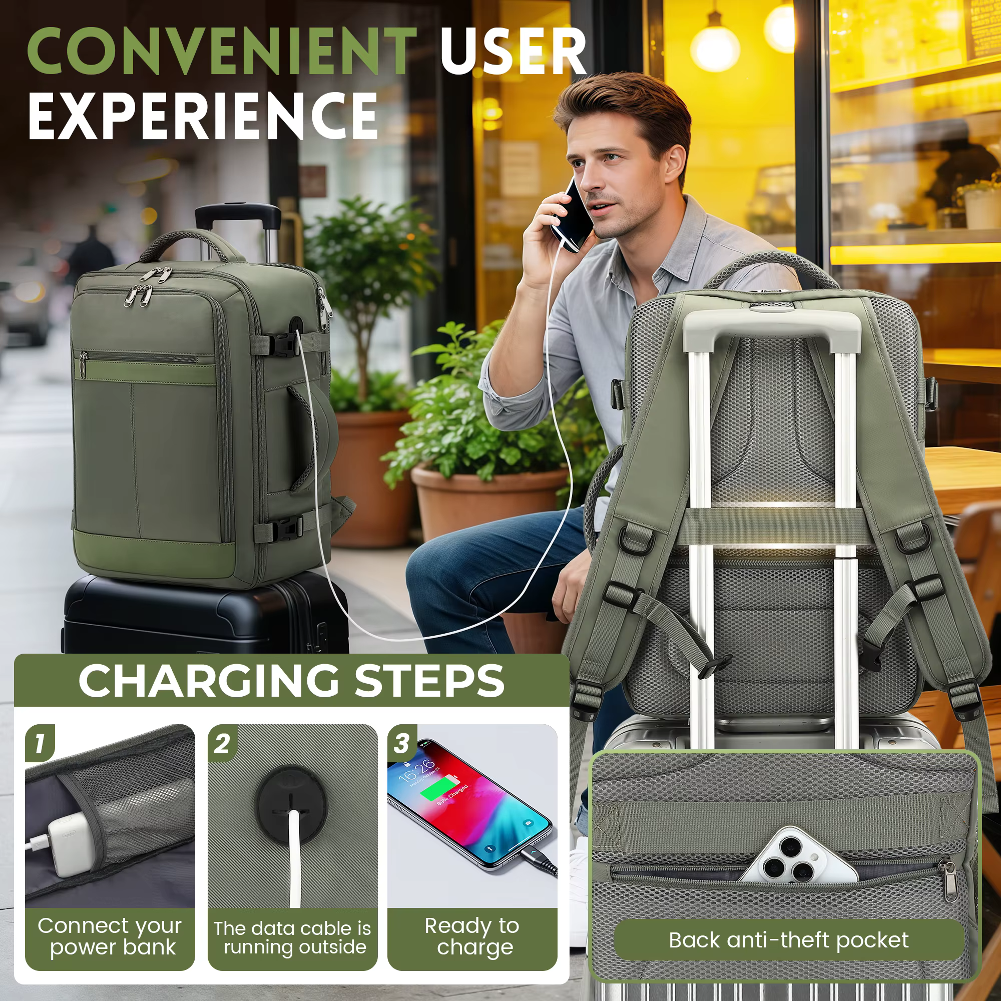 Ryanair 40x30x20 sac de cabine à bagages