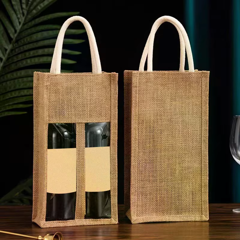 Sac à main de vin rouge