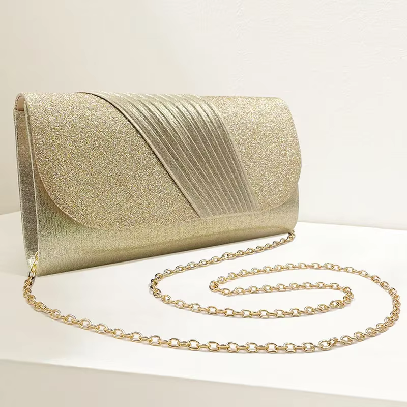 Pochette de soirée en cristal pour femmes