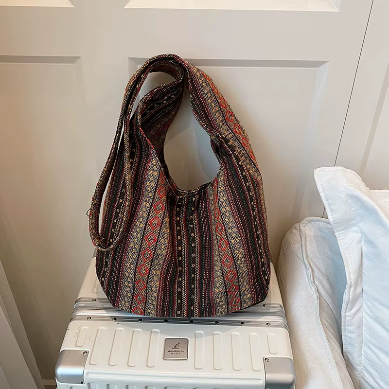 Sac fourre-tout Boho Chic aztèque pour femmes