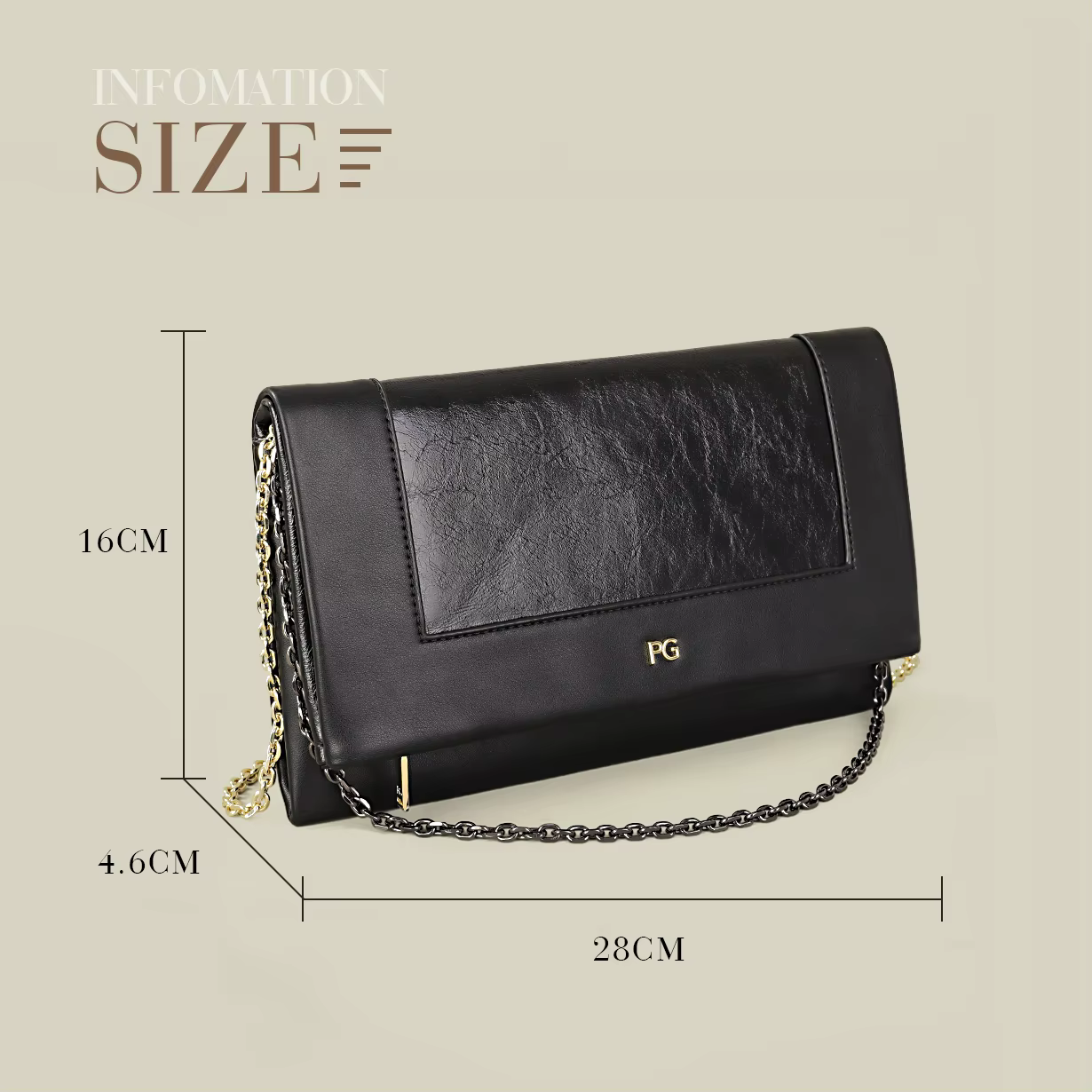 Sac à bandoulière simple PG PATSY GARIS