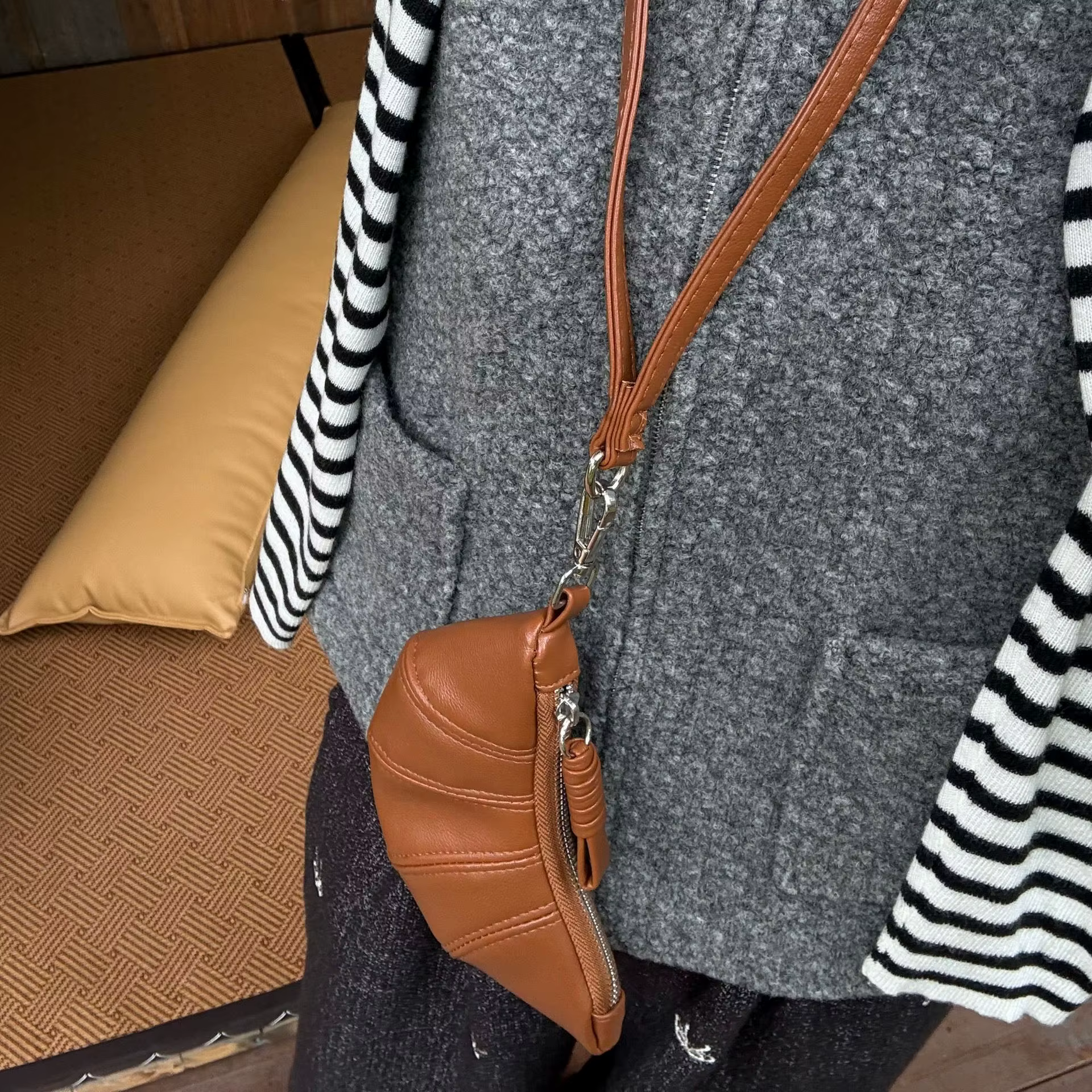 Mini sac Croissant pour femmes