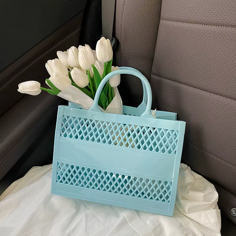Sac fourre-tout en maille pour femmes