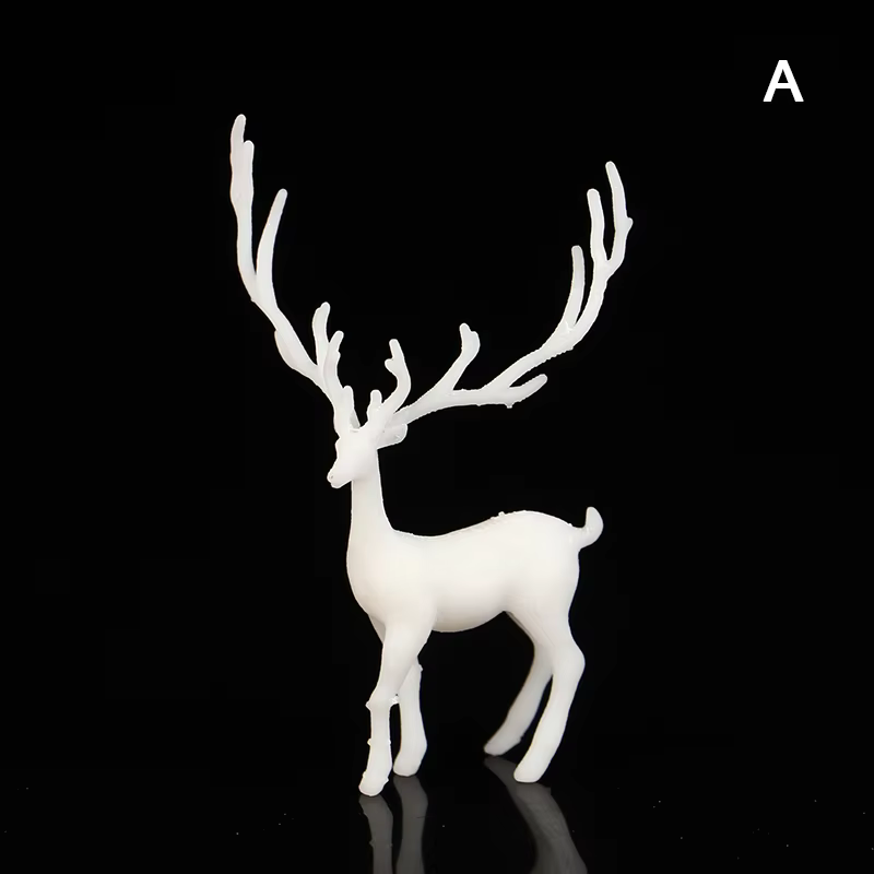 Mini cerf en résine cristal