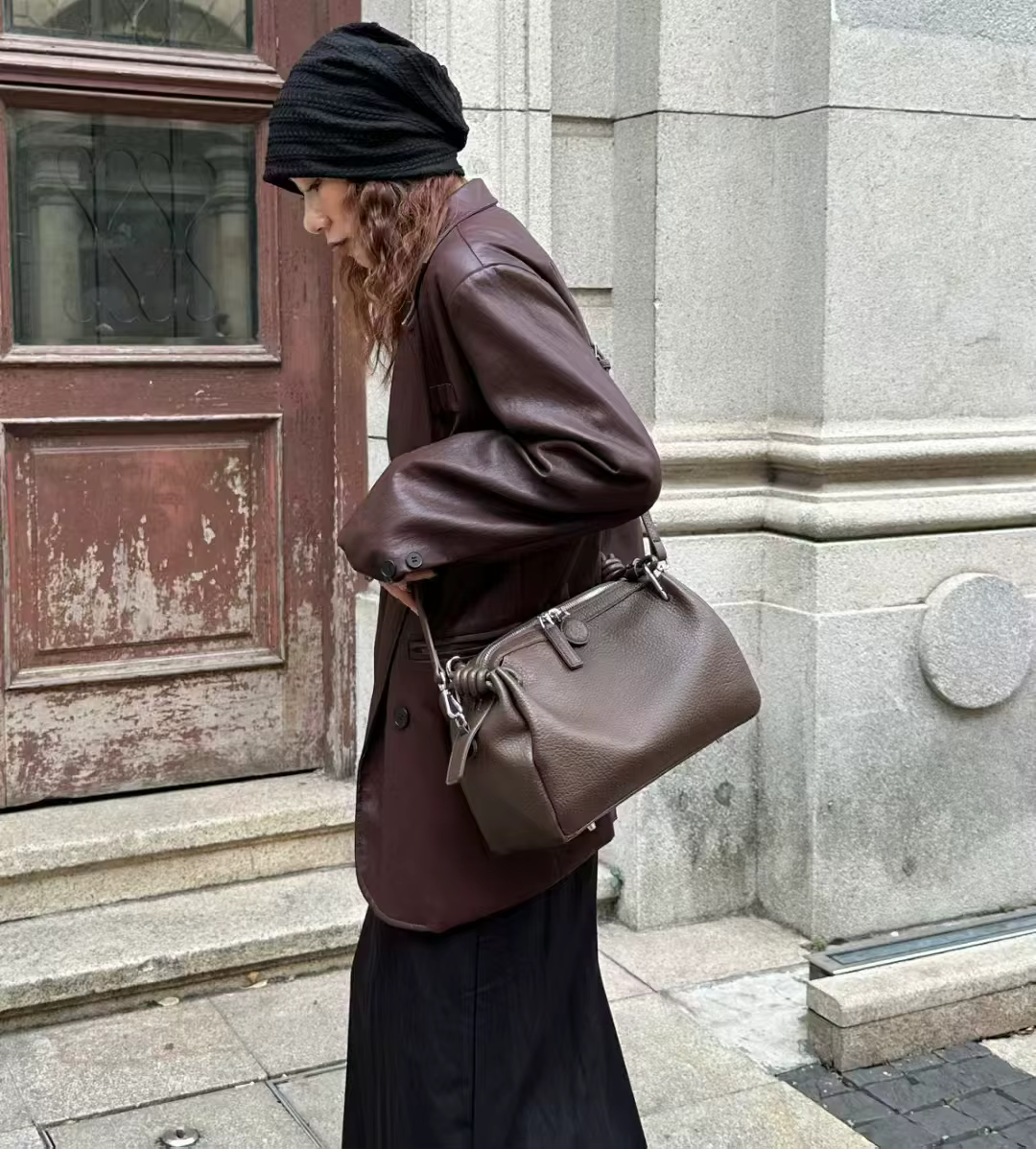 Sacs à main en cuir véritable pour dames, sacs à bandoulière initiés, sac à main ChimPurse, créateur de luxe, nouvelle mode, haut