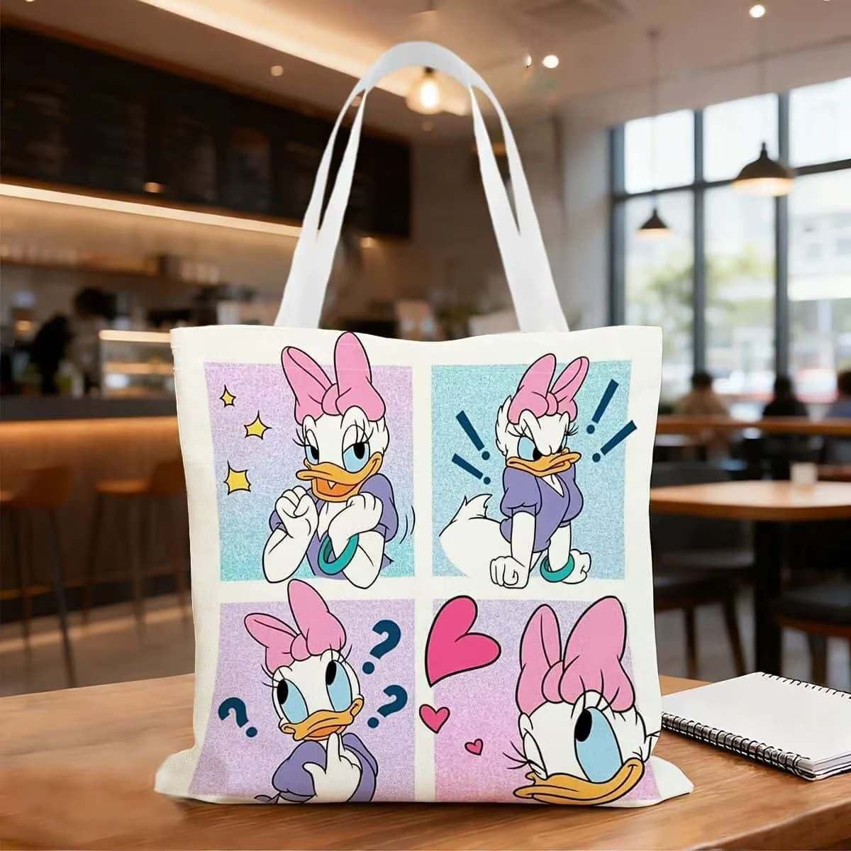 1 paquet de sacs fourre-tout imprimés Donald Duck