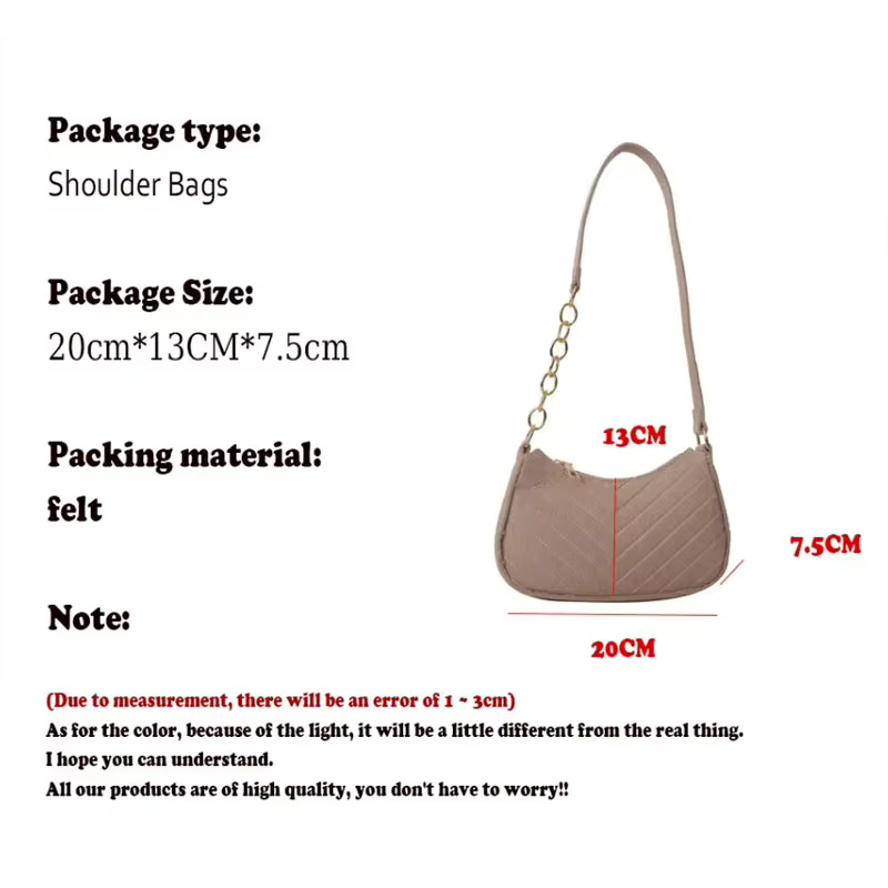 Mini sac à bandoulière en feutre pour femmes