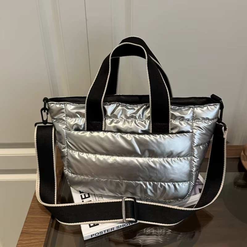 Sac fourre-tout matelassé de luxe pour femmes