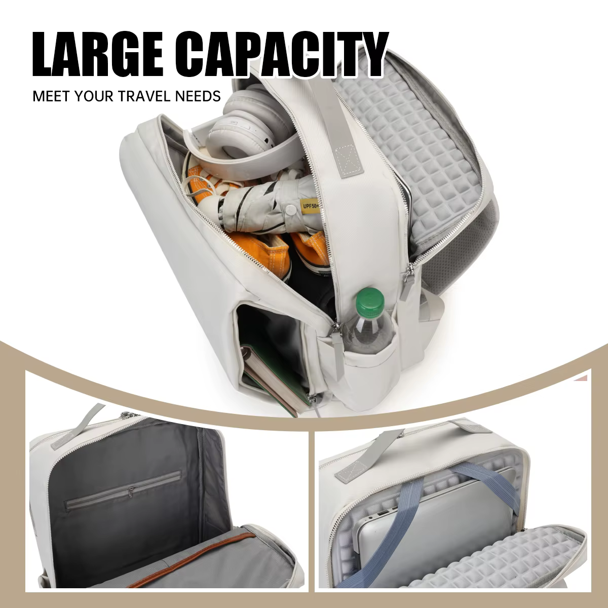 Sac à dos pour ordinateur portable d'affaires pour hommes pour voyages
