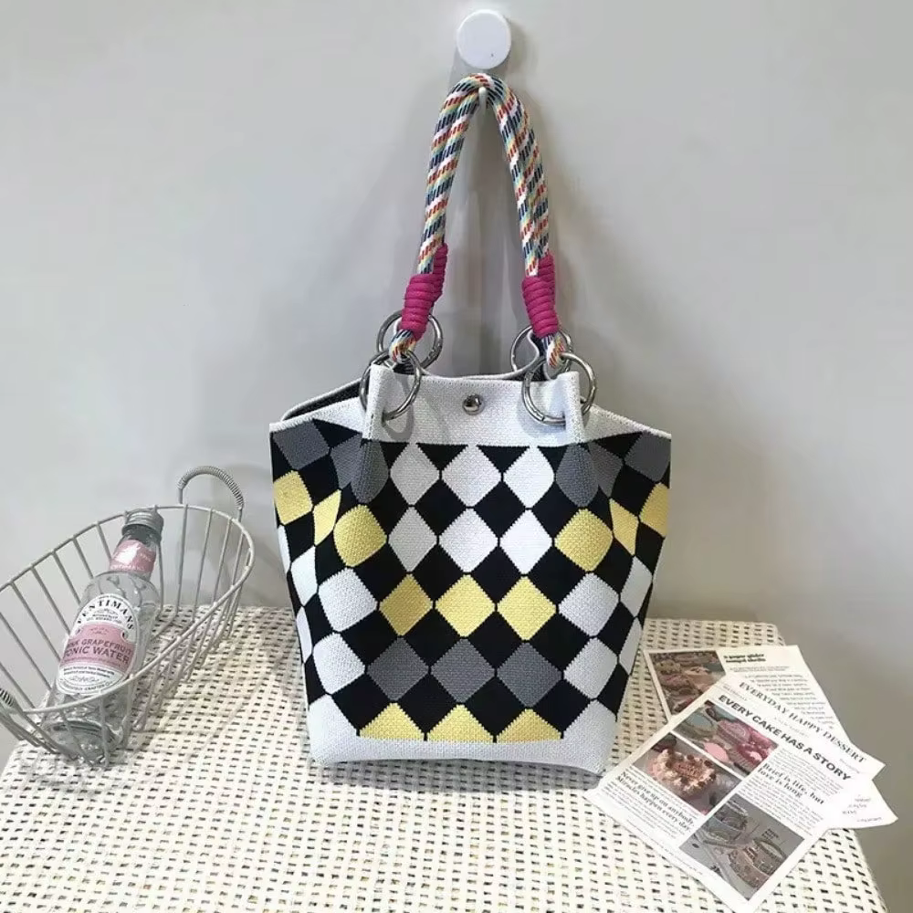 Sac à main tricoté élégant pour femmes