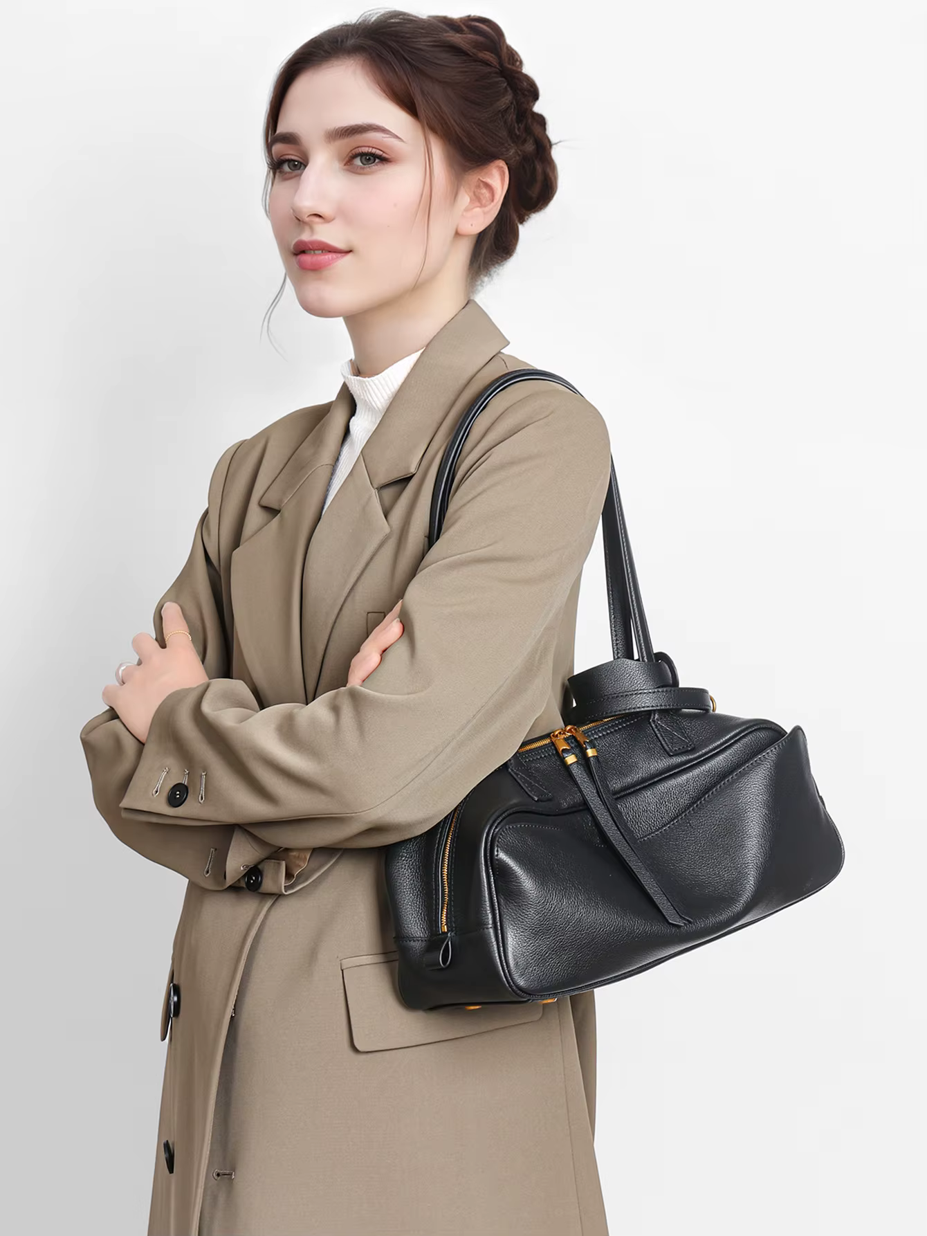 Women's Bag For Women Fashion Designer Handbags Genuine Leather Bag