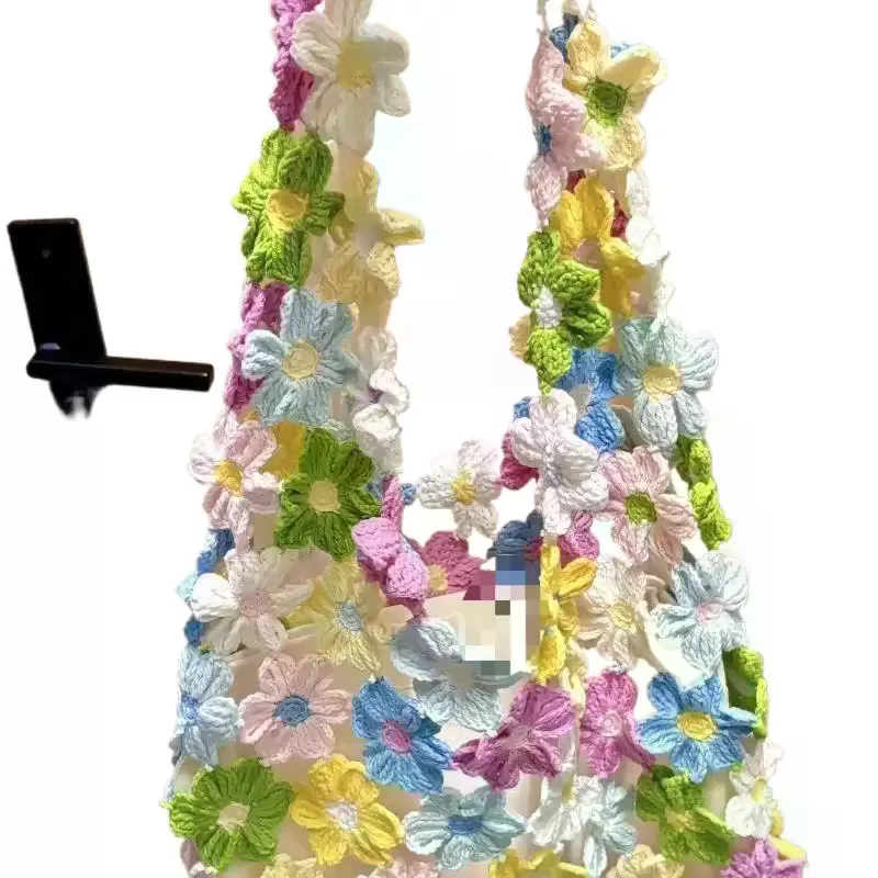 Sac tissé à la main en crochet