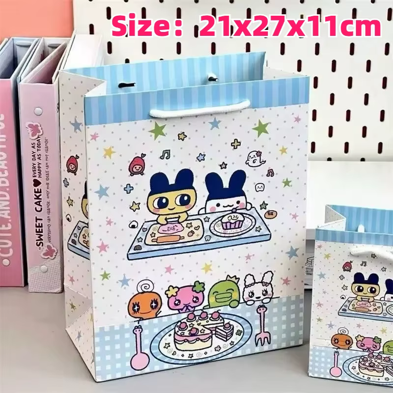 Sac cadeau Tamagotchi, sac fourre-tout en carton rigide épaissi