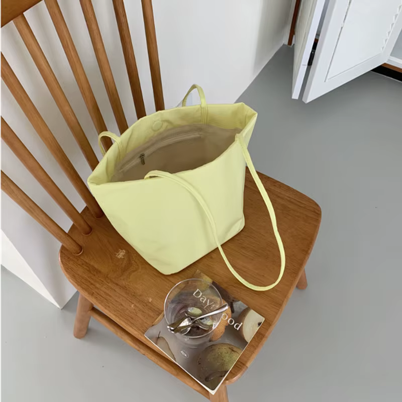 Nouveaux sacs seau décontractés en nylon pour femmes