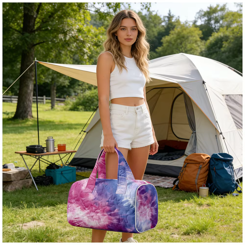 Sac fourre-tout matelassé tendance pour femmes