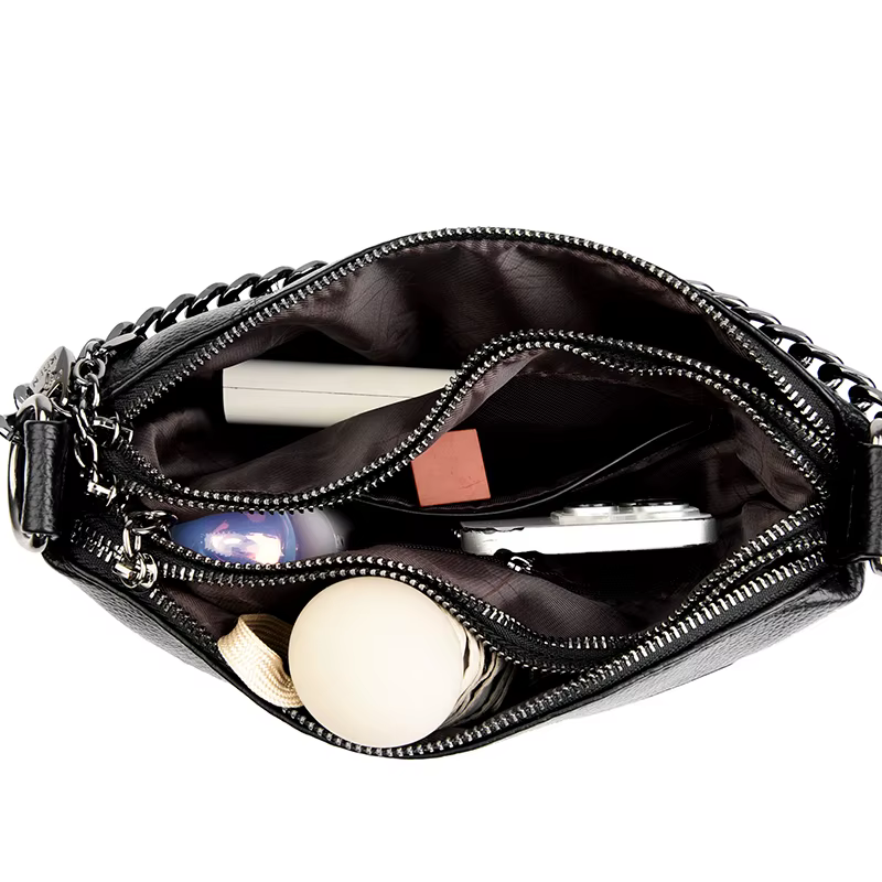 Haute qualité en cuir femmes Sac fourre-tout de luxe en peau de vache souple dames épaule sacs à bandoulière 2025 mode femme Sac de messager