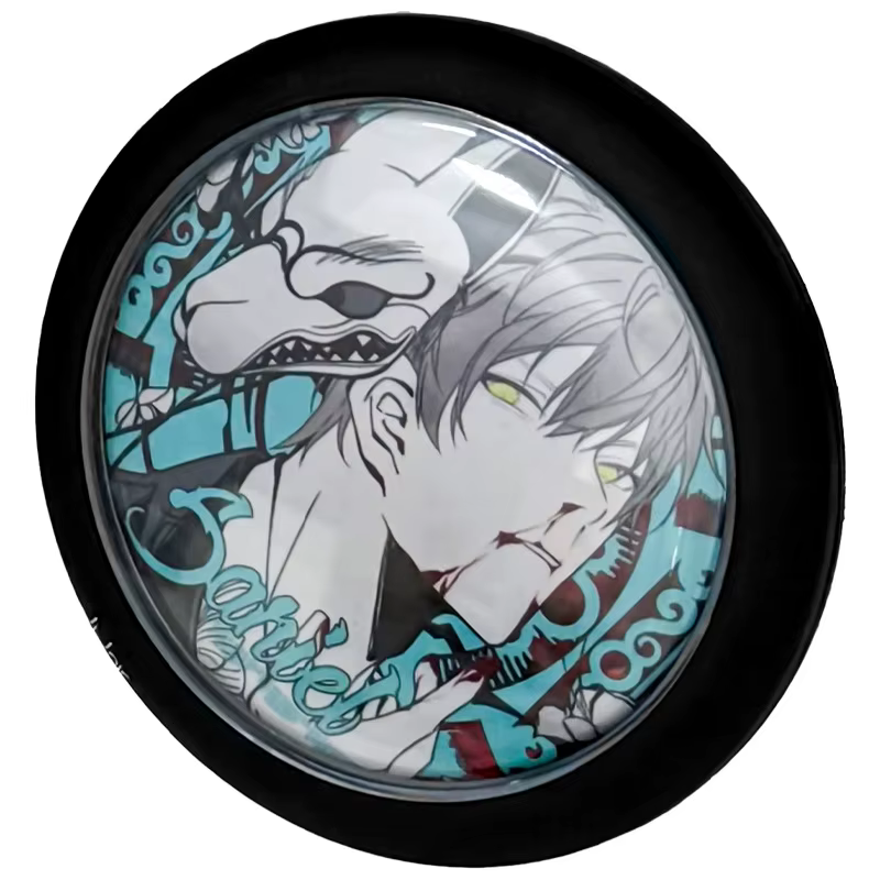 Étui porte-Badge Anime en Silicone transparent, sac Ita en PVC, accessoire pour affichage de broches, pochette de rangement mignonne à collectionner pour épingles en émail