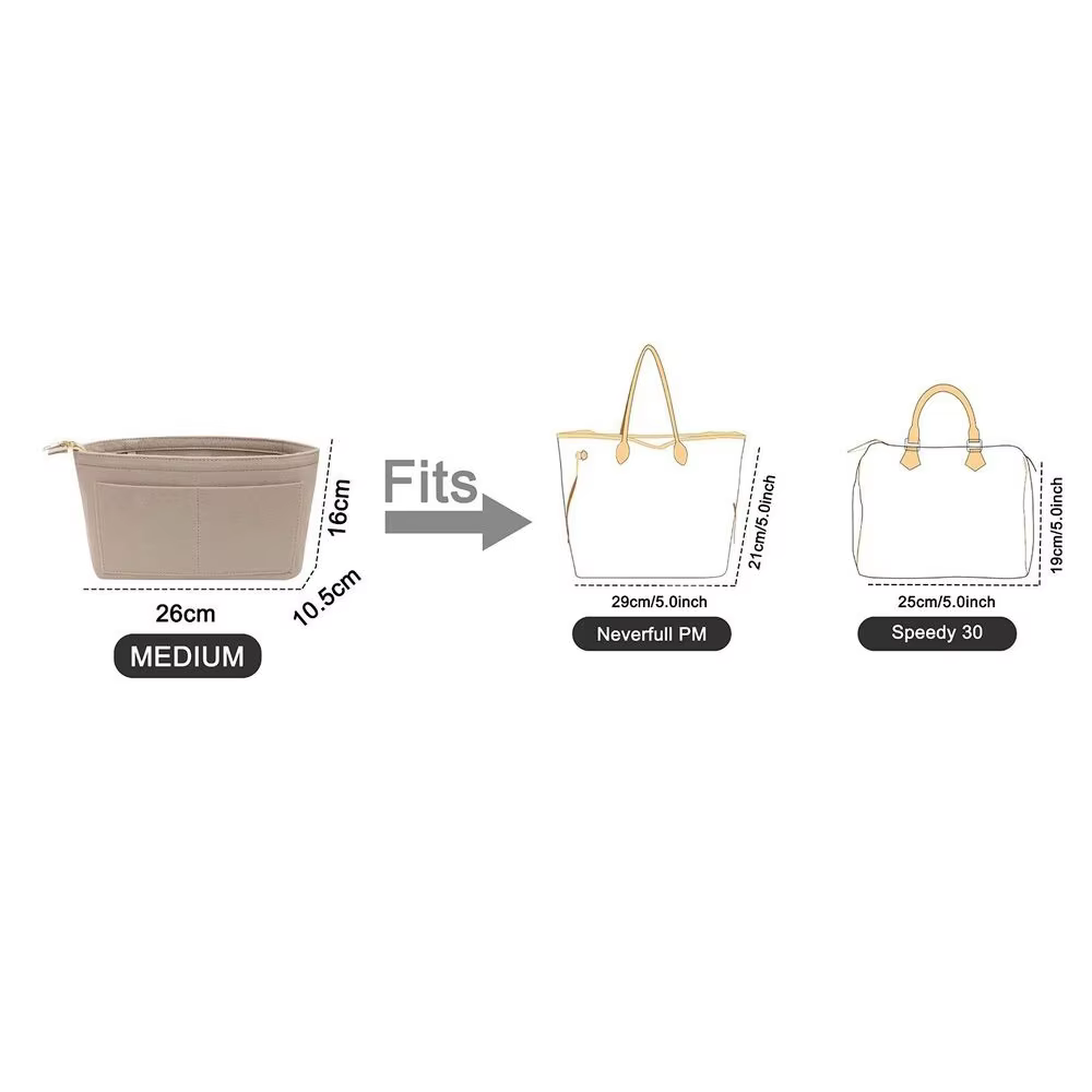 Sac à Main en Feutre de Marque