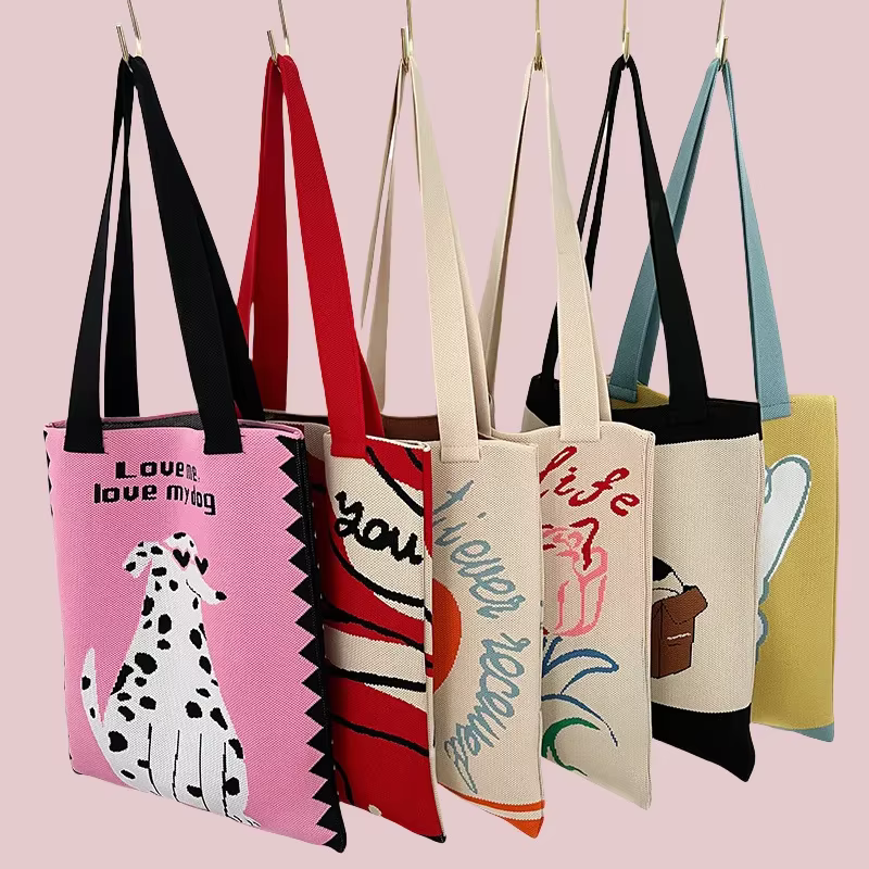 Sac en tricot à la mode pour femme