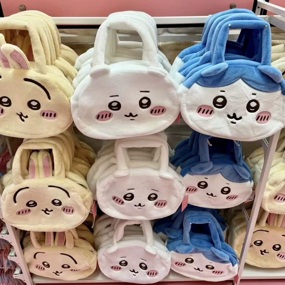Nouveau sac fourre-tout mignon en peluche chikawas